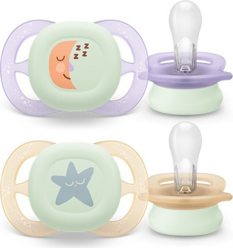 Avent SCF07517 Ultra Start Nattstripper - 0-2 Måneder - 2 stk.