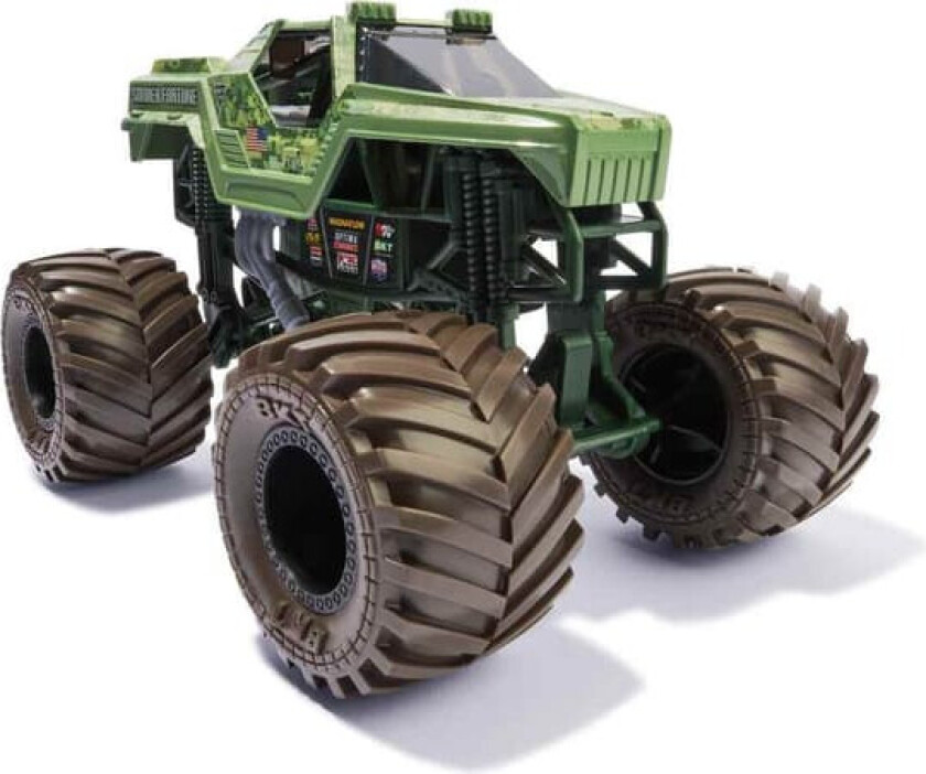 Monster Truck Soldier Fortune Legetøjsbil - 1:24, 3+år