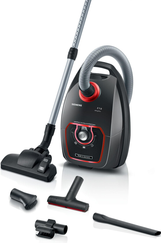 VSZ7XTRM Støvsuger med Pose - 5L, 750W - Grå