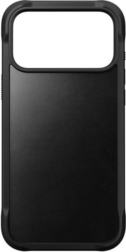 Nomad Rugged Horween Lærdeksel til iPhone 17 Pro Max - Sort