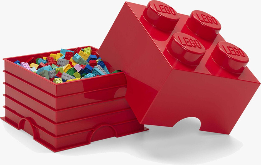 Oppbevaring 4 Rød - Esker - Plast