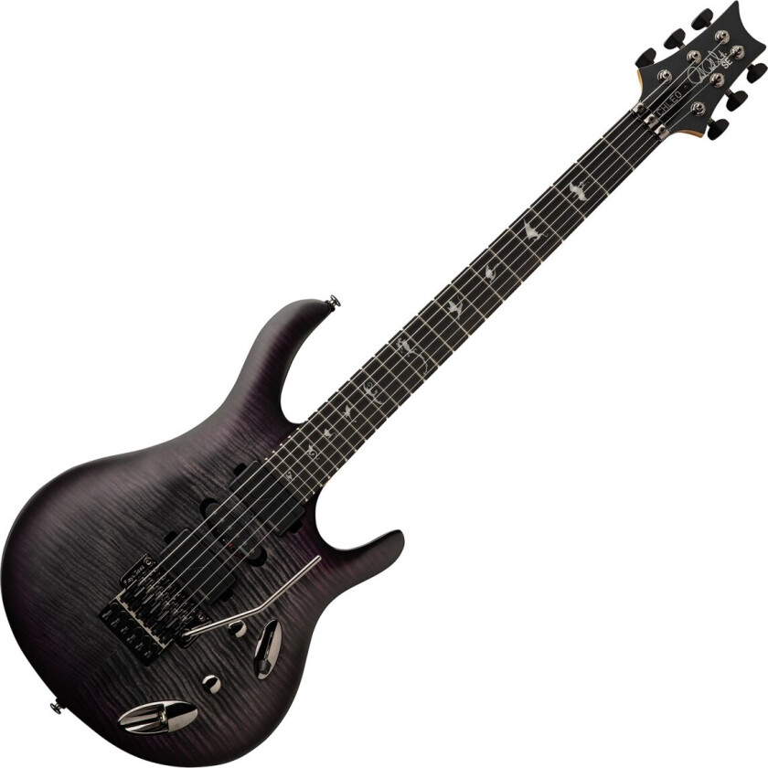 PRS SE Chleo Herman Li Signature Charcoal Purple Burst