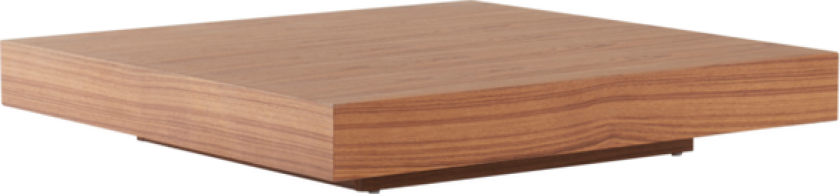 Bilde av FLOAT sofabord 110x110 cm Teak finer