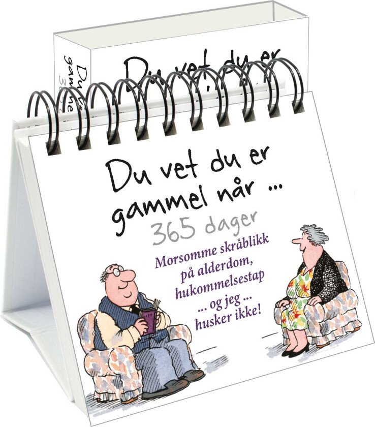 Bilde av Du vet du er gammel når 365 sitater