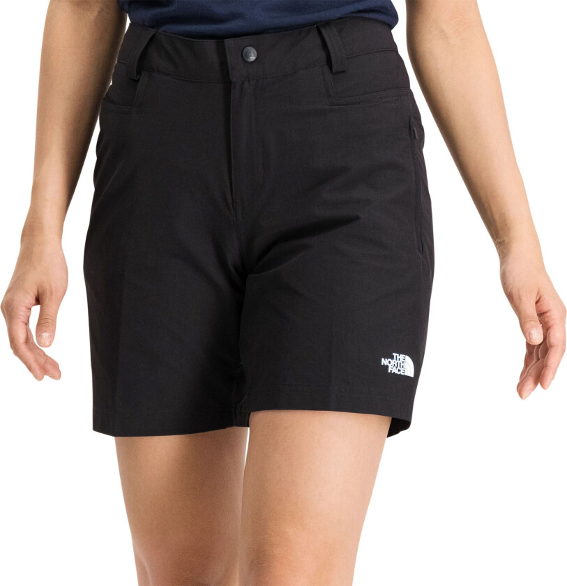 Resolve Woven Shorts, turshorts dame TNF BLACK