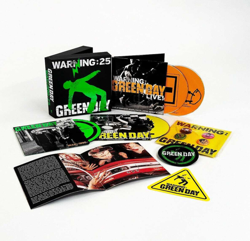 Green Day Warning CD