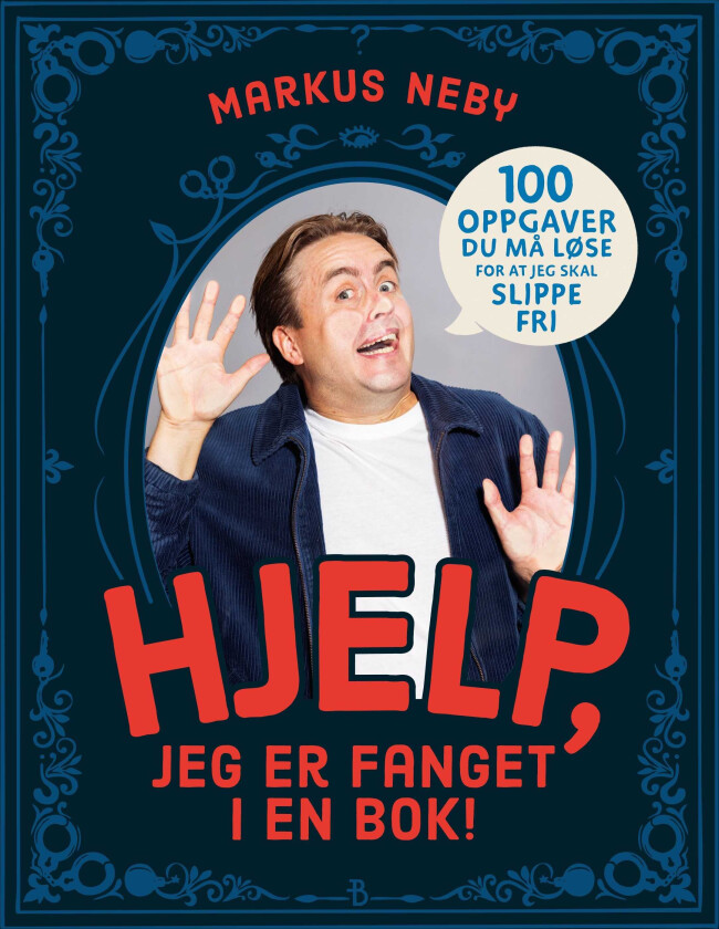 Hjelp, jeg er fanget i en bok! 100 oppgaver du må løse for å slippe Markus fri
