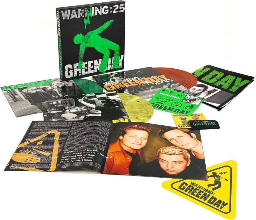 Green Day Warning LP/Vinyl