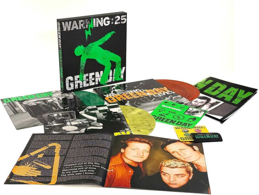 Green Day Warning LP/Vinyl