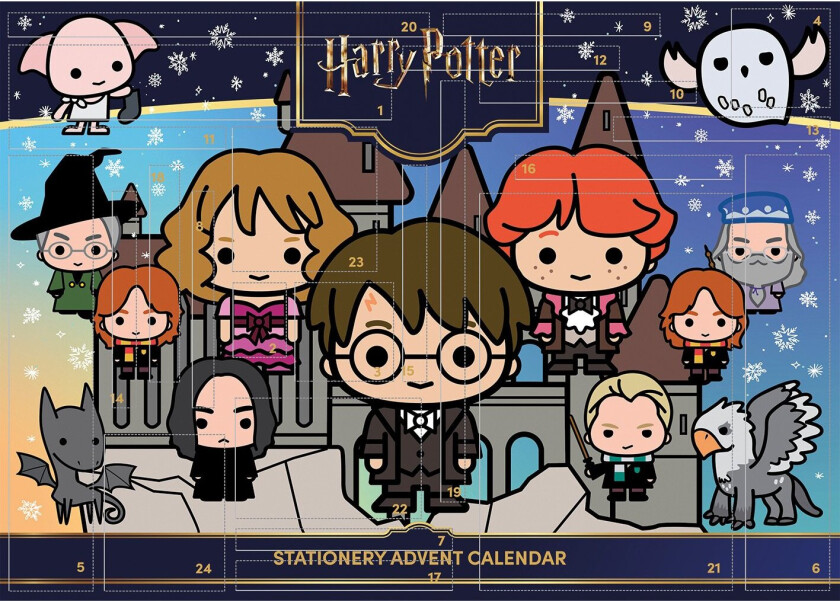 Bilde av HARRY POTTER STATIONERY ADVENT CALENDAR 2025