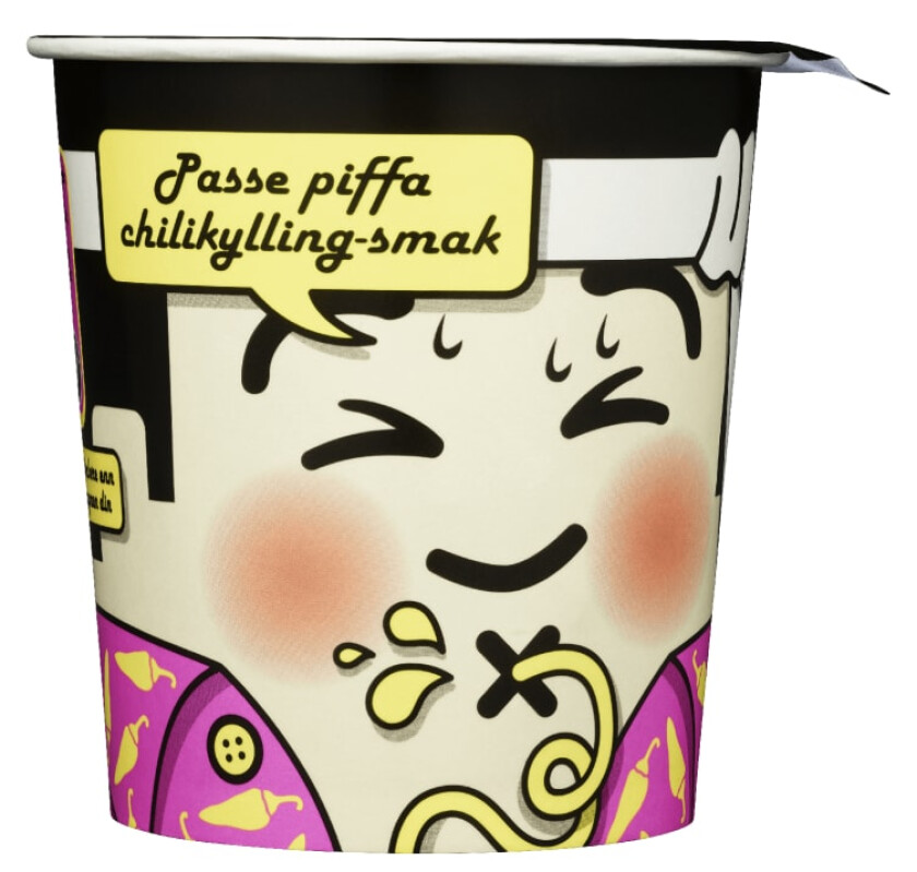 Nudler i Kopp Piffa Chilikylling 65g