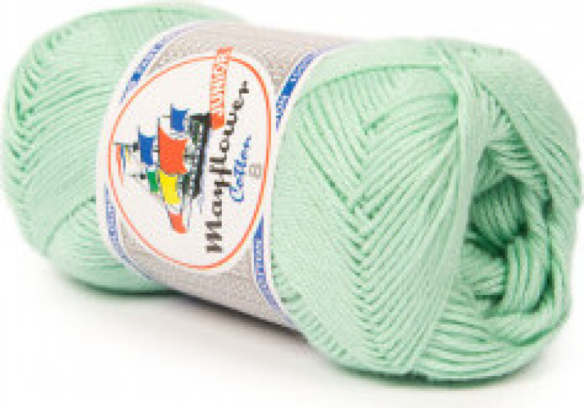 Cotton 8/4 Junior Garn 453 Pastelgrønn
