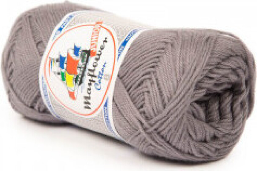 Cotton 8/4 Junior Garn 493 Grå Lilla