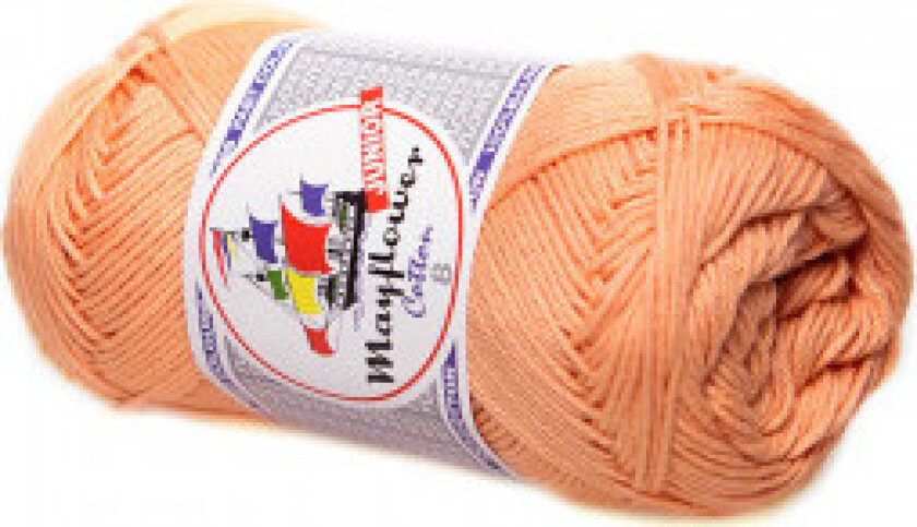 Cotton 8/4 Junior Garn 497 Støvet Oransje