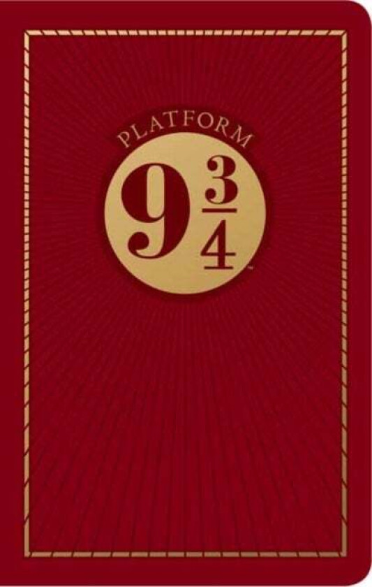 Harry Potter: Platform Nine and Three-Quarters Travel Journal av Insight Editions