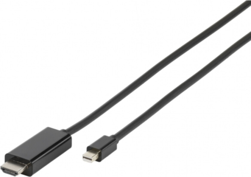 Data kabel Mini DisplayPort - HDMI 1,8 m, svart
