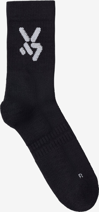 Løpestrømper Pulse Wool - Svart