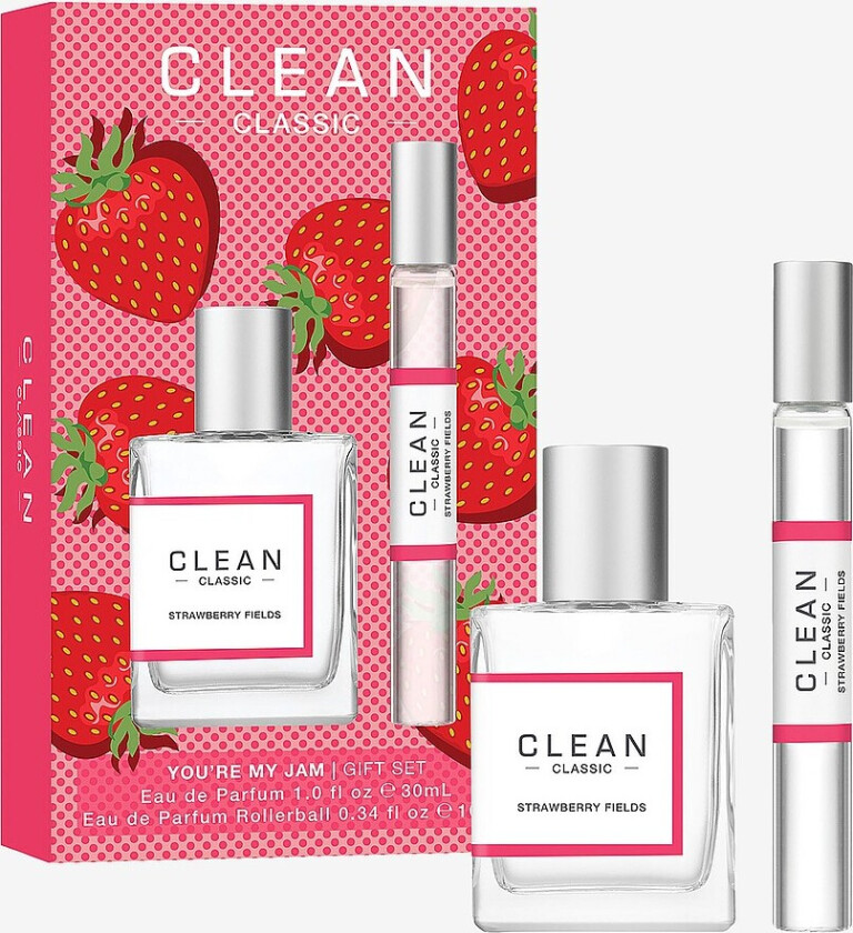 Giftbox Classic Strawberry Fields Duo Edp 30 Ml + Rollerball 10 Ml - Transparent