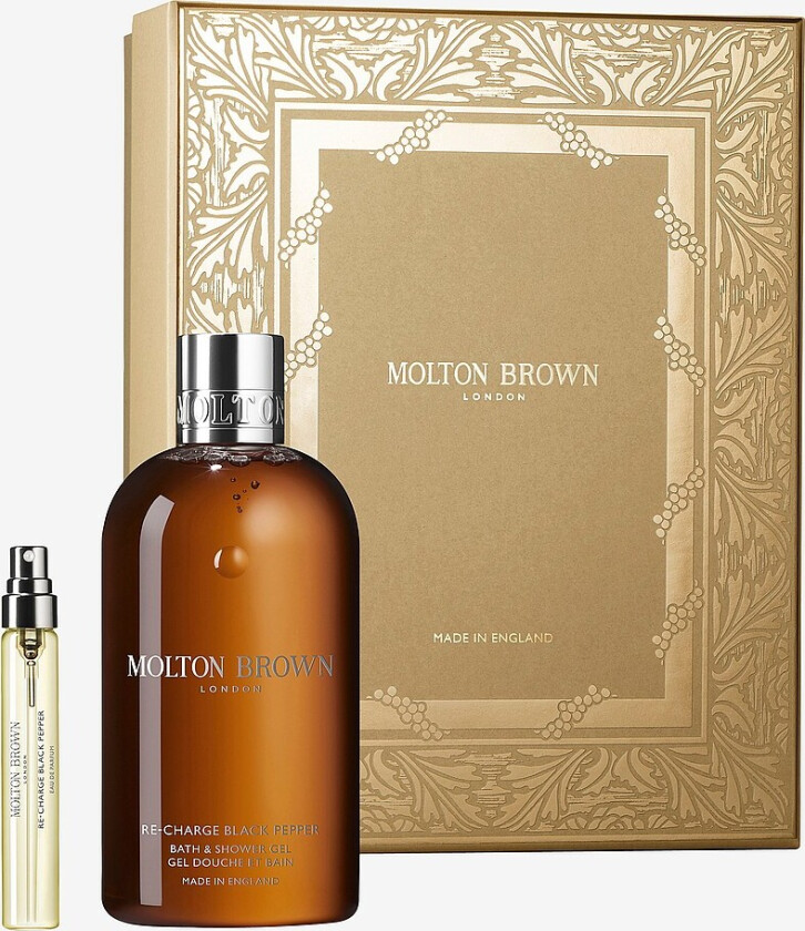 Giftbox Re-Charge Black Pepper Collection Edp 7,5 Ml + Bath & Shower Gel 300 Ml - Transparent