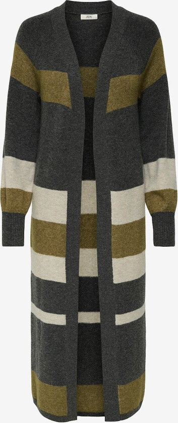 Kardigan jdyRue L/S Long Knt - Grå