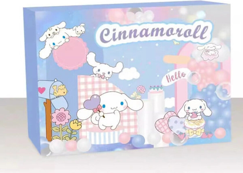 |HH| Adventskalender 2024 Kuromi My Melody Cinnamoroll Sanrio Leketilbehør Julekalender Nedtellingskalender Barnegaver Cinnamoroll