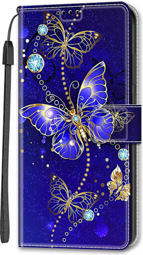 Samsung A13 Deksel Lær Silikon Støtsikker Bumper Beskyttelsesdeksel Stativ Visningsdeksel med Kortspor Telefondeksel For Samsung Galaxy A13 4G