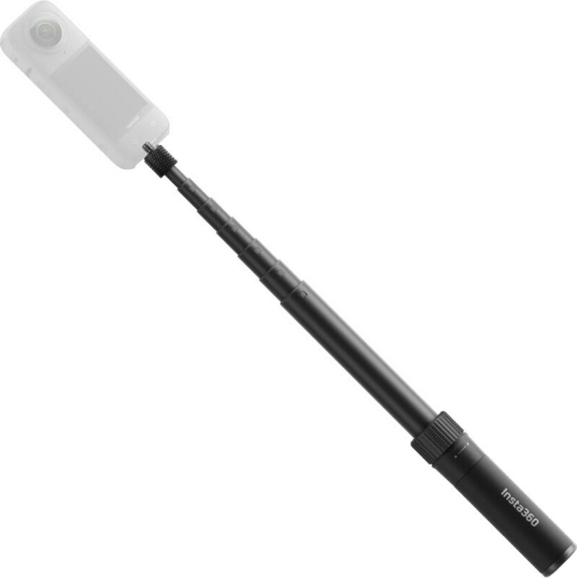 Bullet Time Selfie Stick - Justerbar til 120cm, Usynlig med 360° Kamera