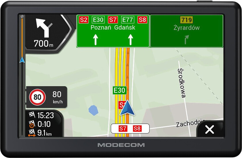 Bilde av FreeWAY EU CX5 iGO GPS Navigasjon til Lastebil - 5" Skjerm, 8GB, Europa Kart