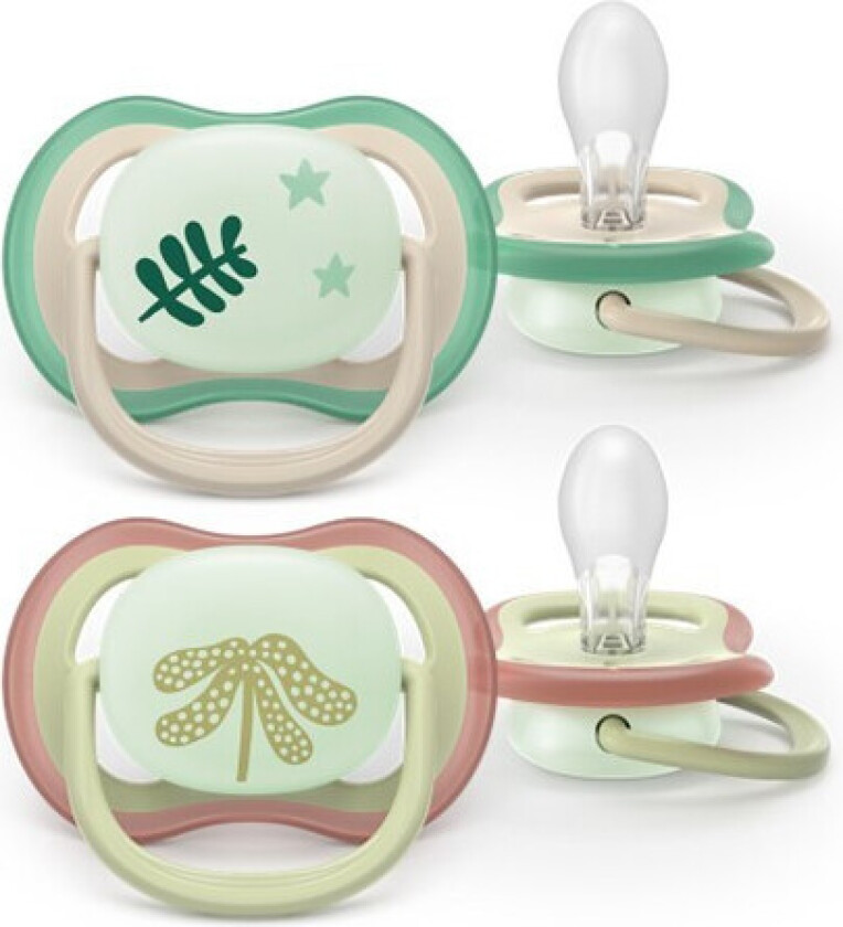 Avent SCF37631 Air Natsutter - 6-18 Måneder, Grønn - 2 stk.