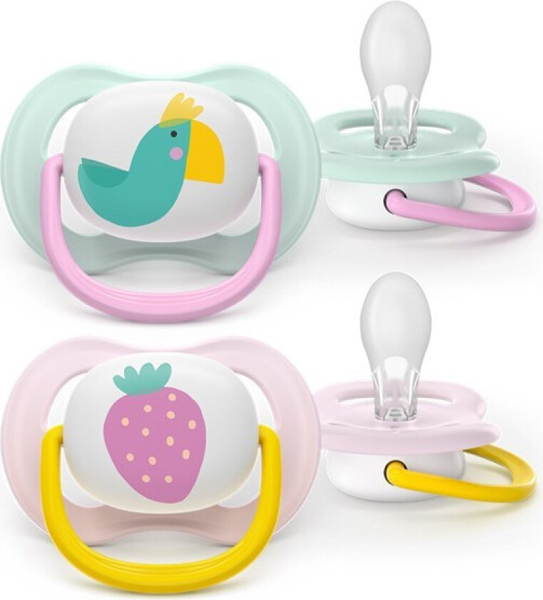 Avent SCF08024 Ultra Air Sut - 0-6 Måneder - 2 stk.