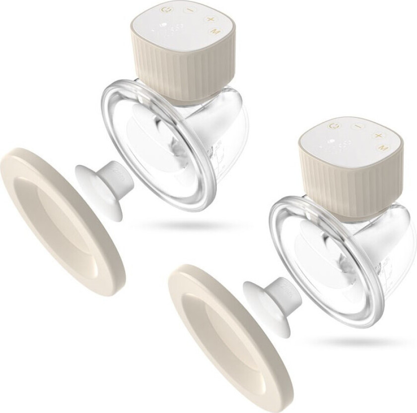 Vento Twin Trådløs Elektrisk Trefaset Brystpumpe - 150ml - 2 stk.