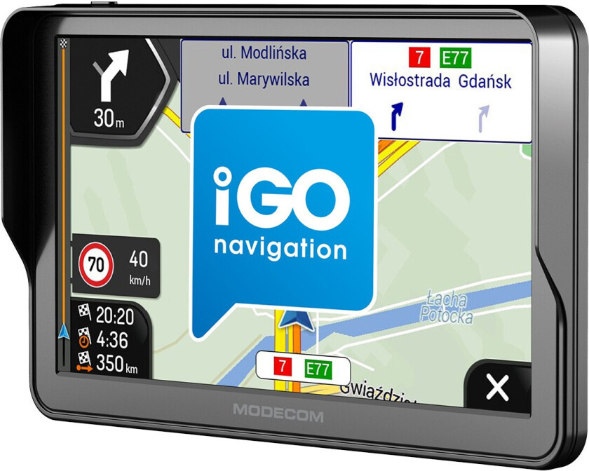 FreeWAY EU CX73iGO GPS Navigasjon for Lastebiler - 7" Skjerm, Europa Kart