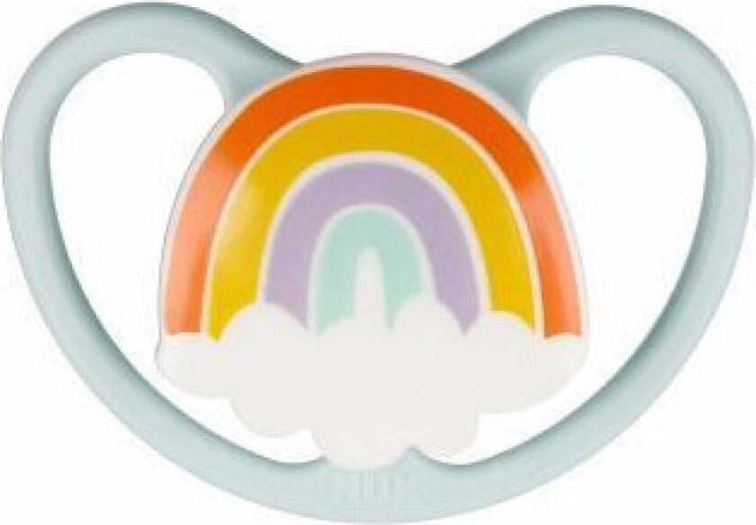 445357 Silikone Space Sut - 0-6 Måneder - Regnbue