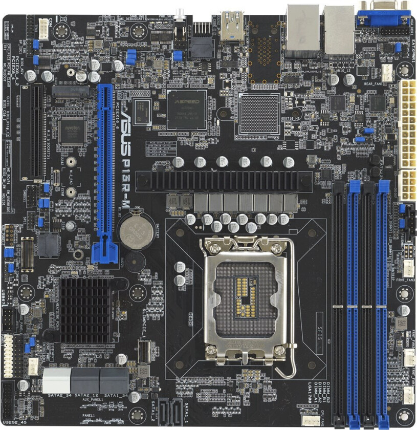 P13R-M Intel C262 Hovedkort - LGA 1700, micro-ATX