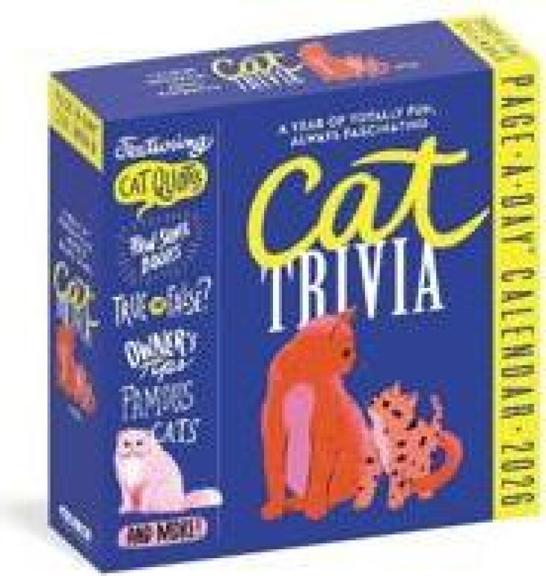 Cat Trivia Page-A-Day® Calendar 2026