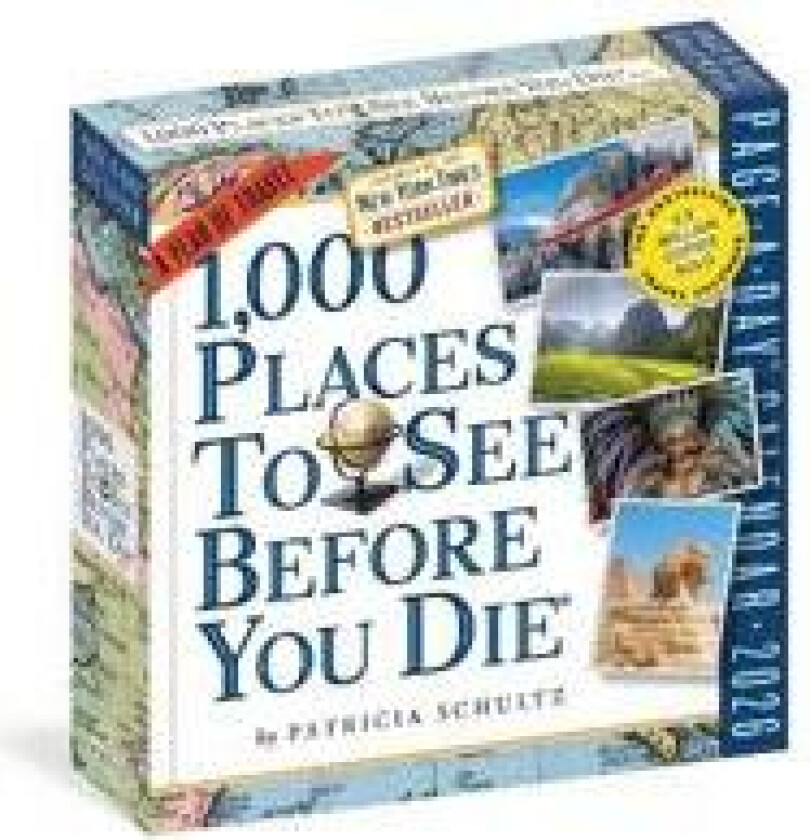 1,000 Places to See Before You Die Page-A-Day® Calendar 2026
