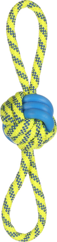 hundeleketøy Tofla leketau med tauball - Ø 7 x L 30 cm