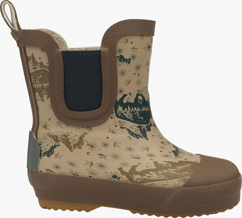 Fôrede Gummistøvler Ullblanding, Coriander, 27 - Gummistøvler - Naturgummi,Ull,Polyester