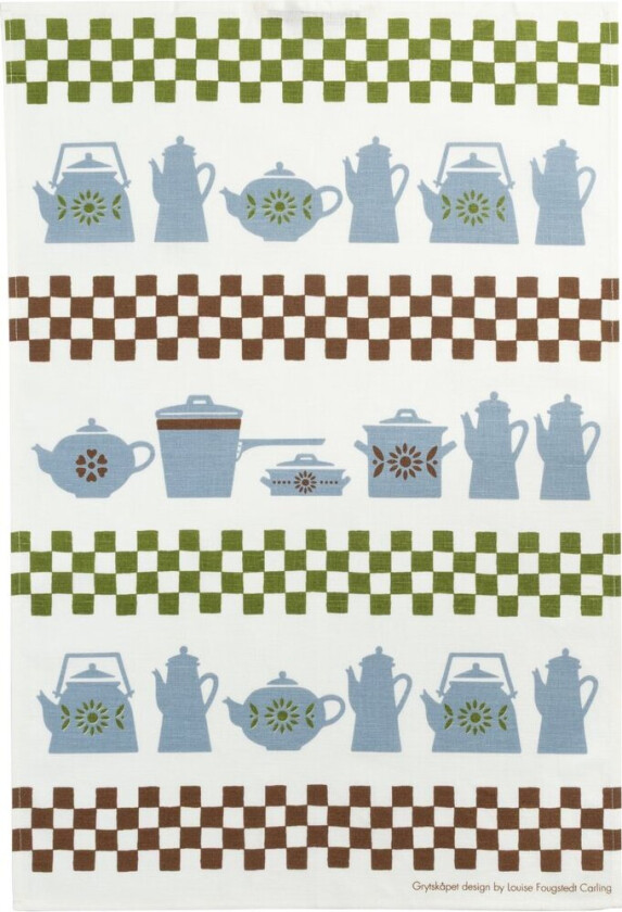 Grytskåpet kjøkkenhåndkle 47x70 cm Multi-blå-grønn