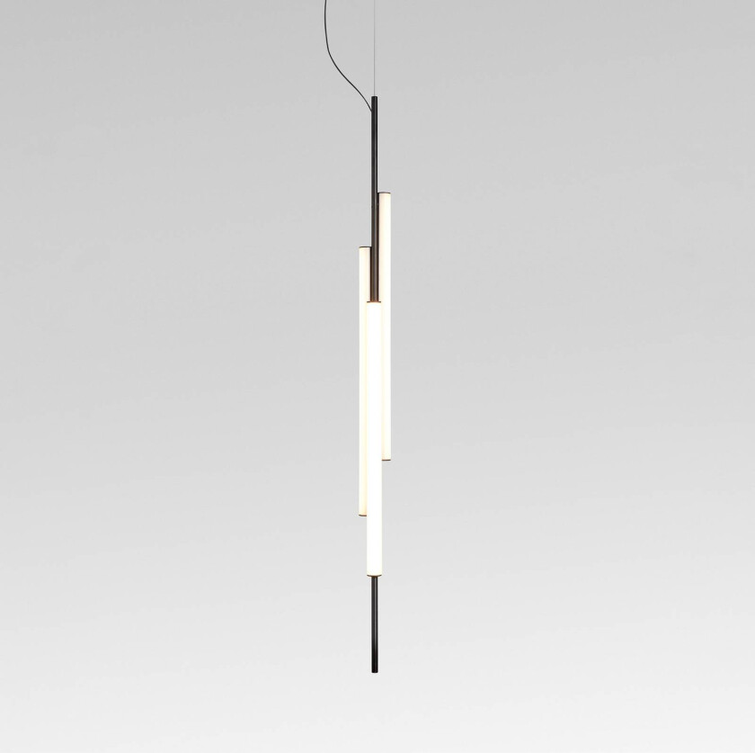 LED-hengelampe Ambrosia 130 w/Plug-in 2700K svart