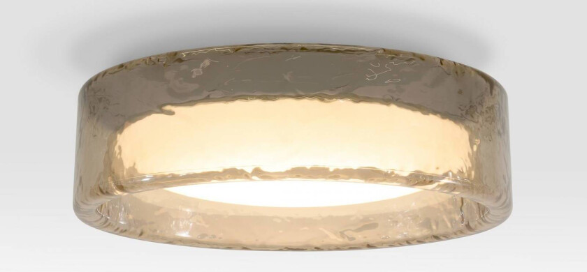 LED-taklampe Ringo, Ø 90 cm, røykgrå, CCT