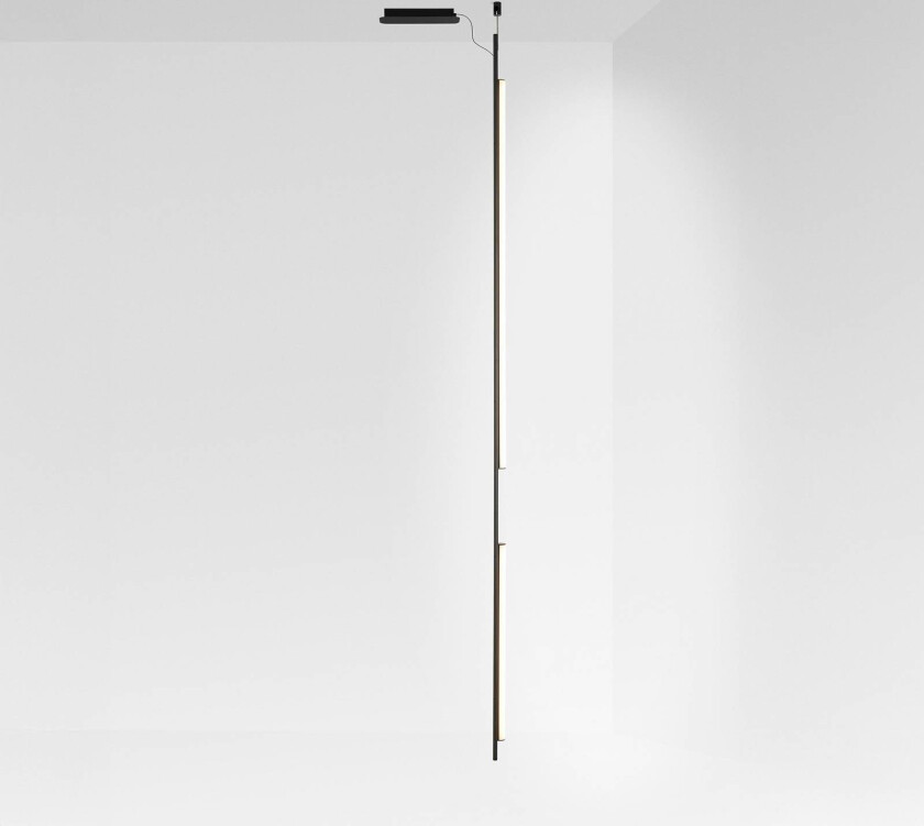 LED-hengelampe Ambrosia 235 w/Plug-in 3000 K svart