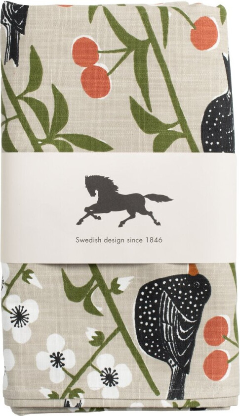 Körsbärsträdgården duk Beige, 145x250 cm