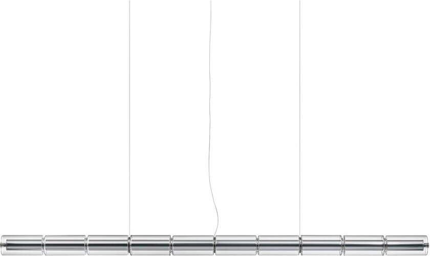 Luce Cilindrica S2 pendel 207,2 cm Glass