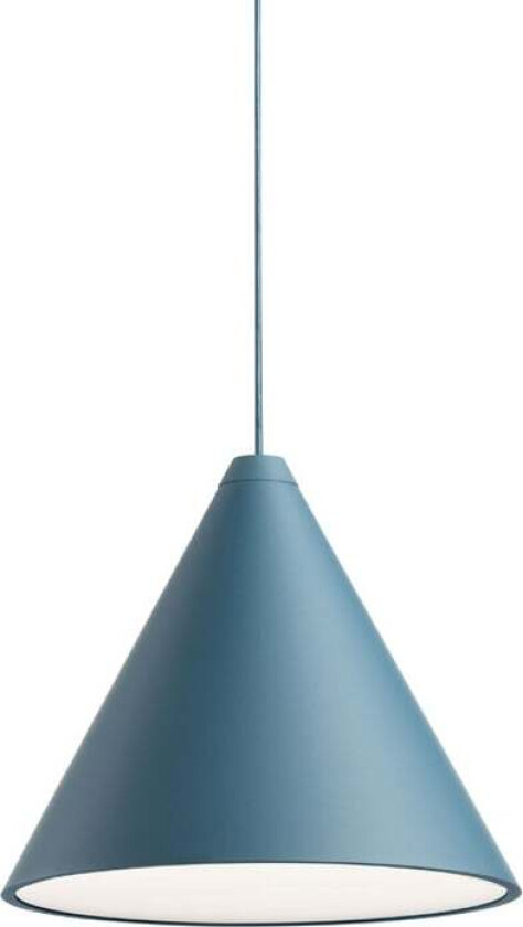 String Light Cone pendel Blå, 12 m ledning