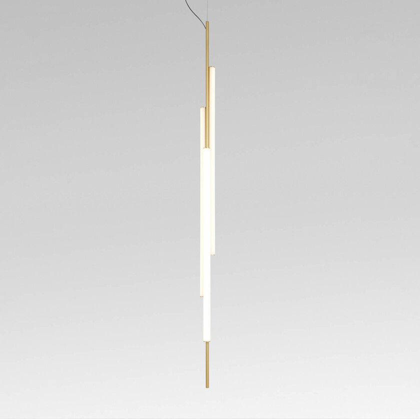 LED-hengelampe Ambrosia 175w/Plug-in 3000K gullfarget