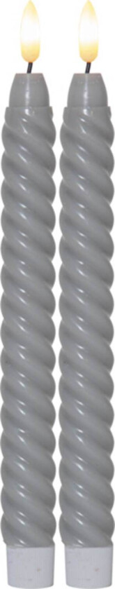Flamme Swirl 064-36 grå 2-p