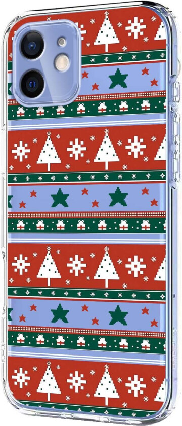 iPhone 11 Fleksibelt Plast Juledeksel med Motiv - Gjennomsiktig / Mønster