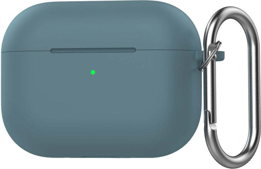 Apple AirPods Pro (3. gen.) Silikon Deksel - Karabinkrok - Grønn