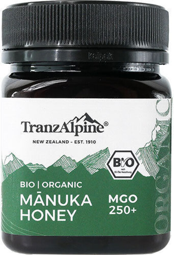 Manuka Honning MGO 250+ Økologisk